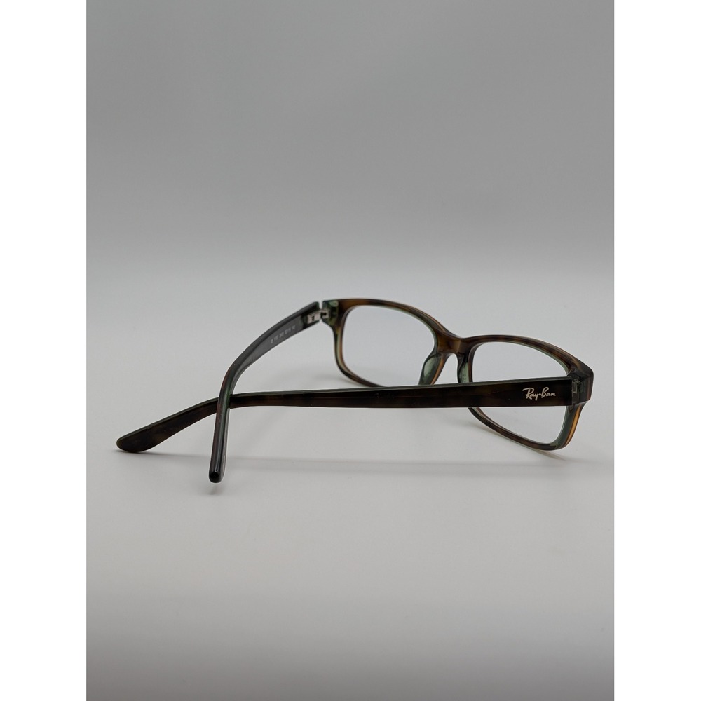 Rayban RB 5187 2445 Tortoise Green‎ Rectangular Eyeglasses Frames 52-16-140